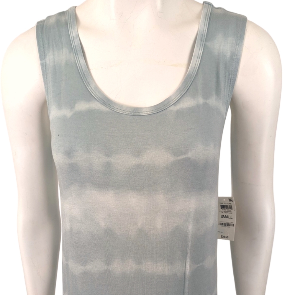 Alfani Sleeveless Chemise Nightgown Dress NEW Coverup Womens Small Green Tie Dye - Picture 3 of 11